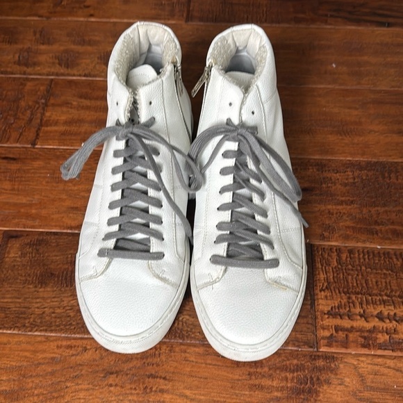 P448 Shoes - P448 / Star Recycled White high top, 41
